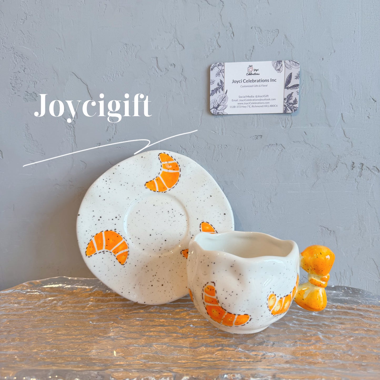 Croissant Delight Ceramic Set