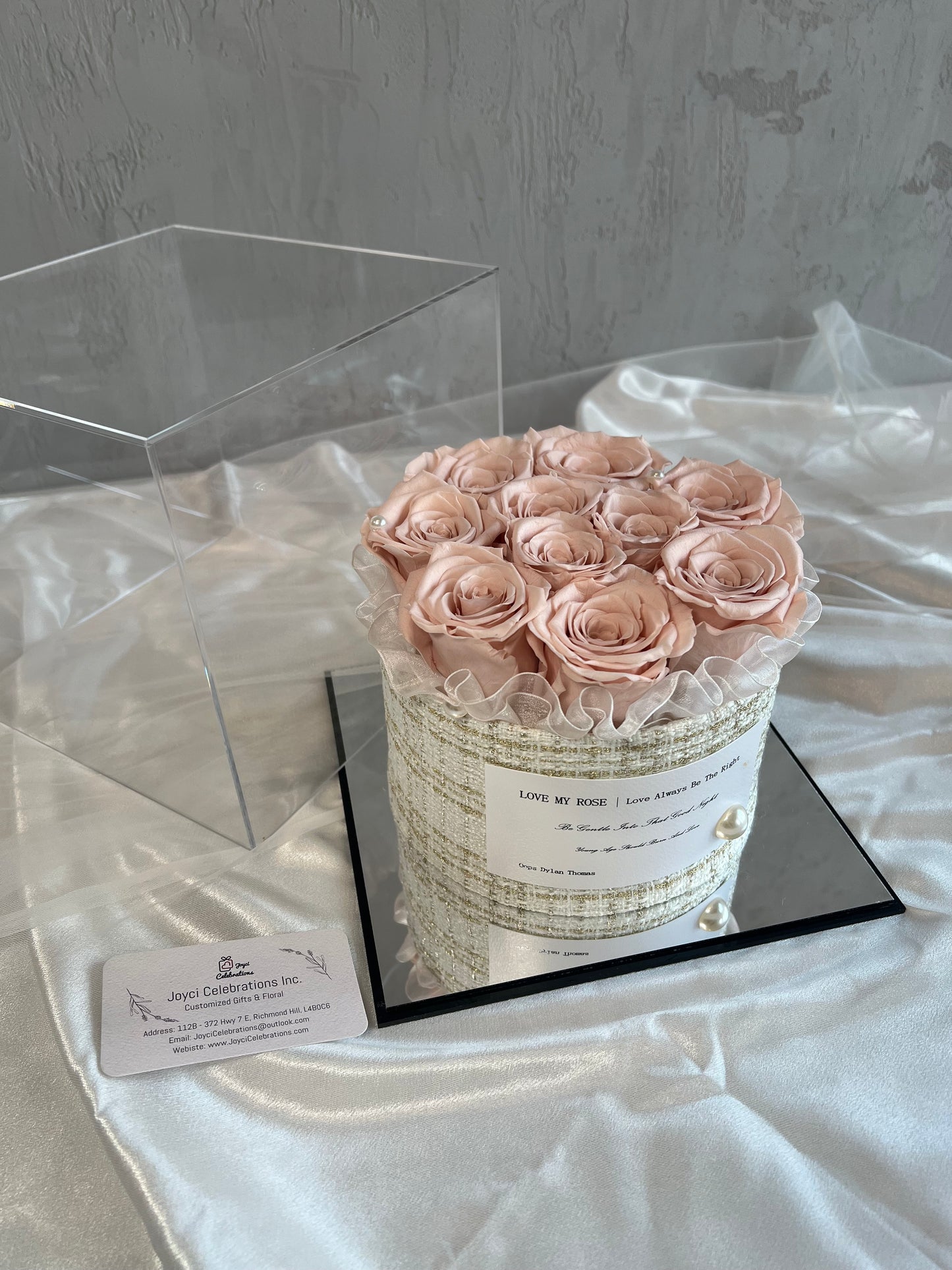 Elegant Style Flower Box