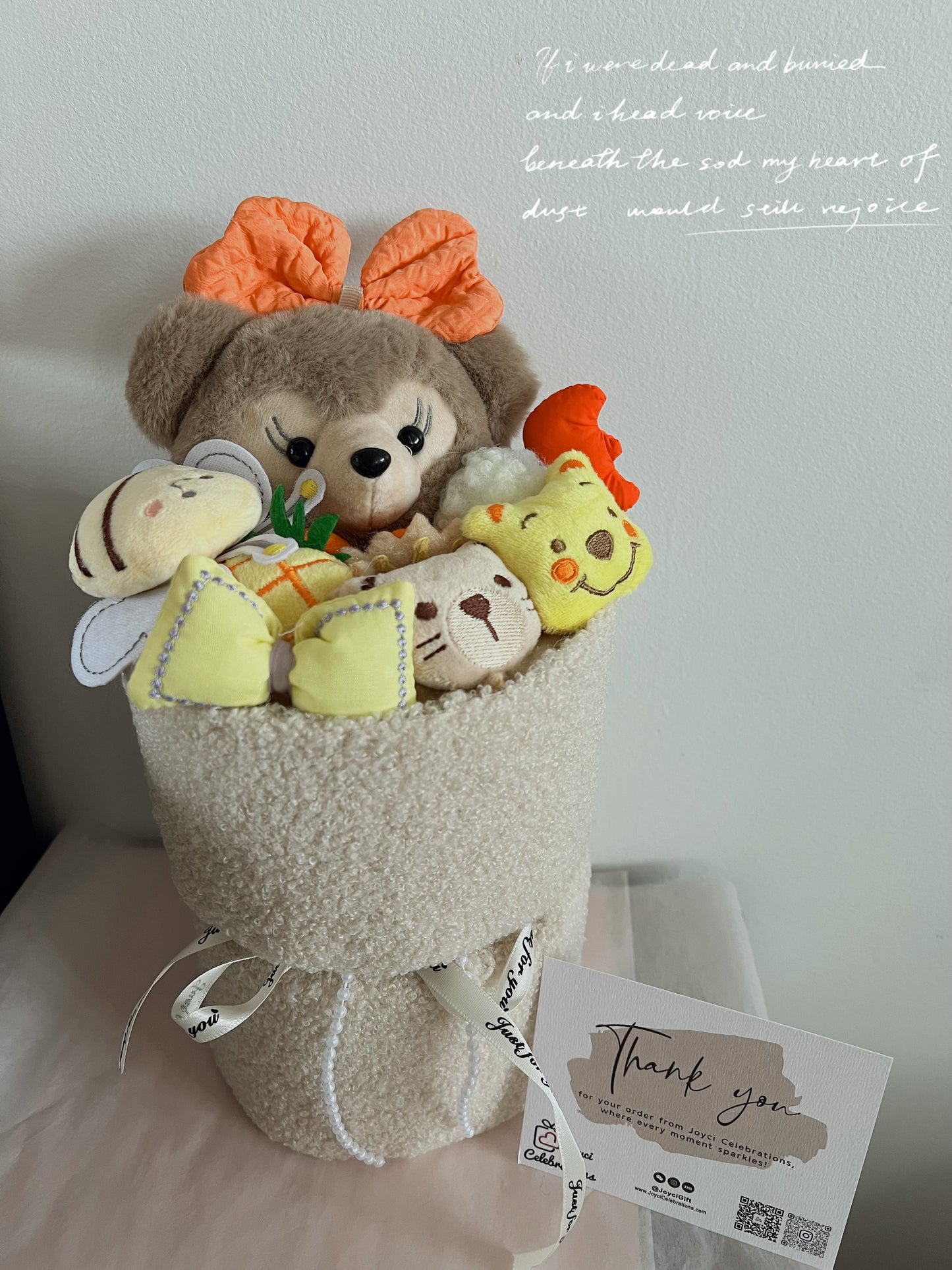 Four Cuties Toy Flower Bouquet