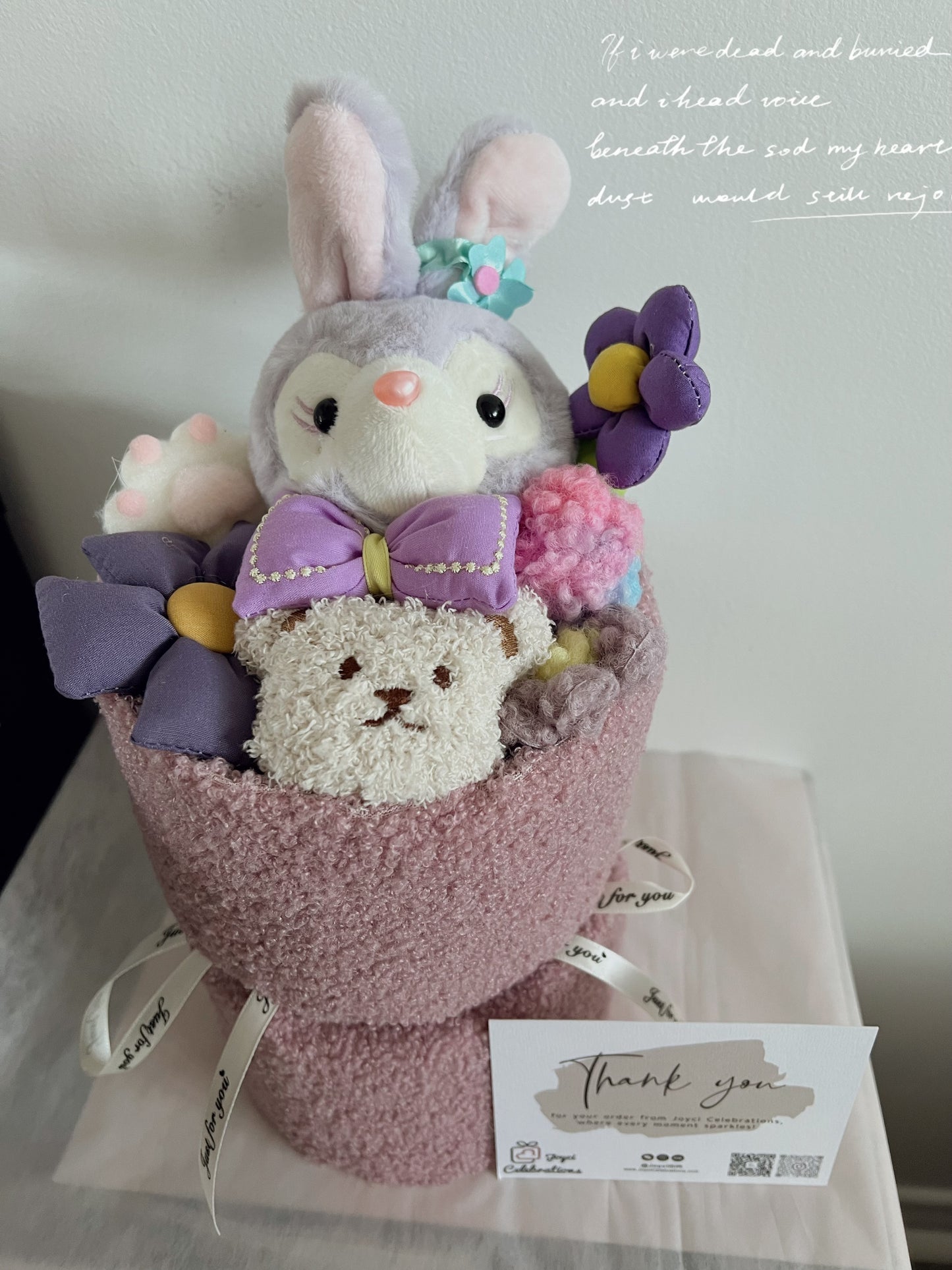 Four Cuties Toy Flower Bouquet